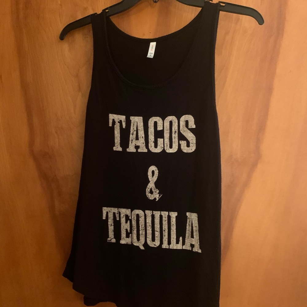 Tacos and tequila tank.